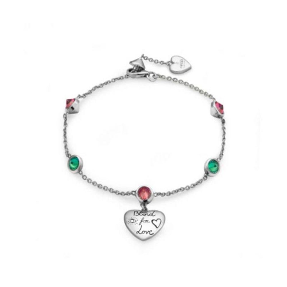NEW GUCCI Bracelet Chain Blind for Love Heart